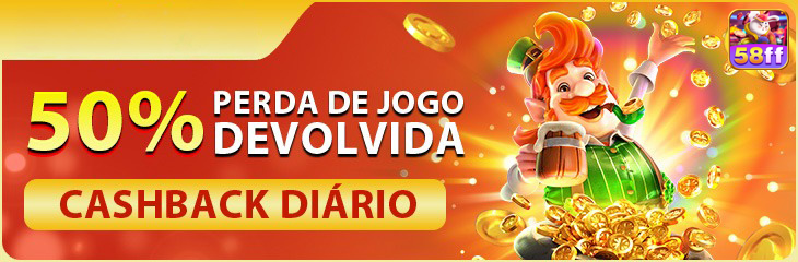 58ff — banner com destaque de odds e cashback, com composição limpa, pensado para estimular a abertura de novas apostas.